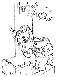 236x317 Poundpuppies 1980s Coloring Page Coloring Printables