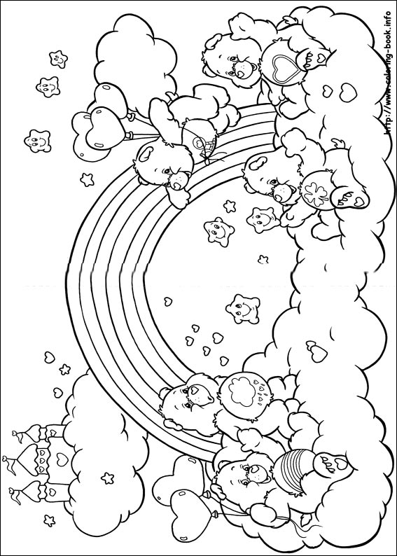 567x794 The Care Bears Coloring Pages On Coloring