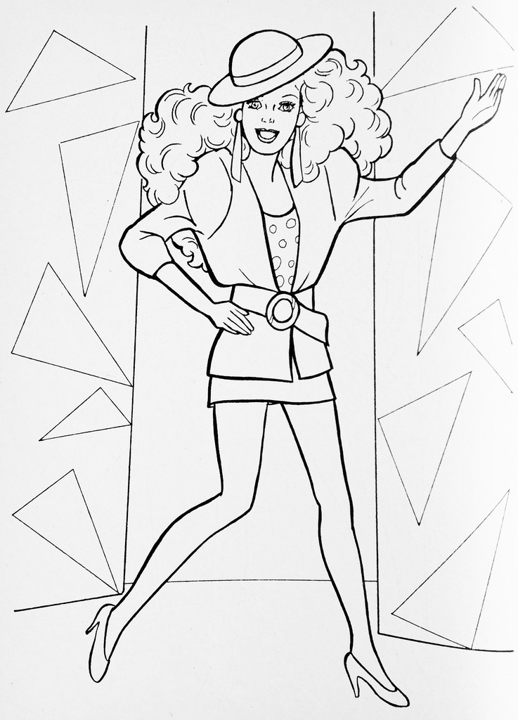 737x1024 The World's Best Photos Of Barbie And Coloring
