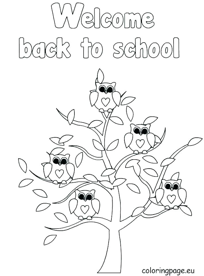 710x960 First Day Of School Coloring Pages For Kindergarten Free Printable