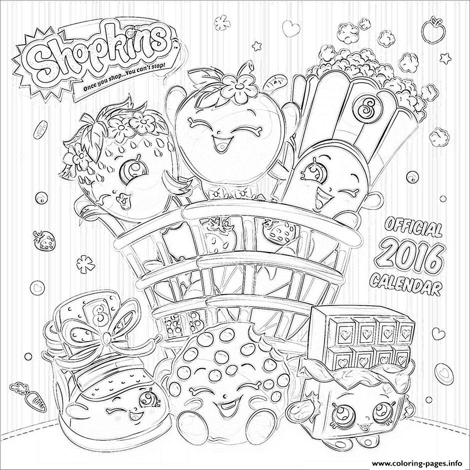 940x940 Print Shopkins Official 2016 Coloring Pages Kids Colouring