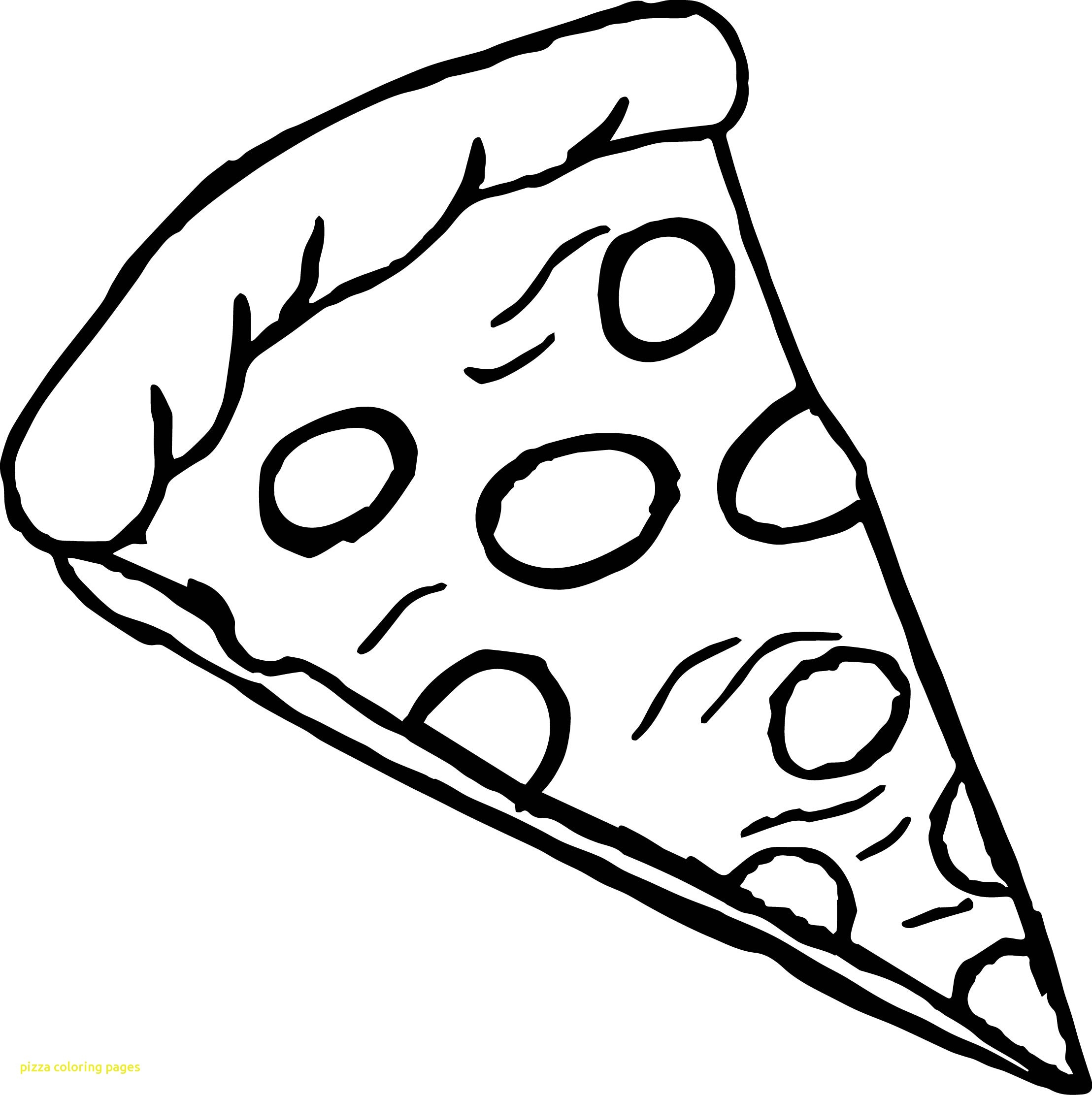 2217x2224 Quality Make A Pizza Coloring Page Pages To Print For Kids 2018