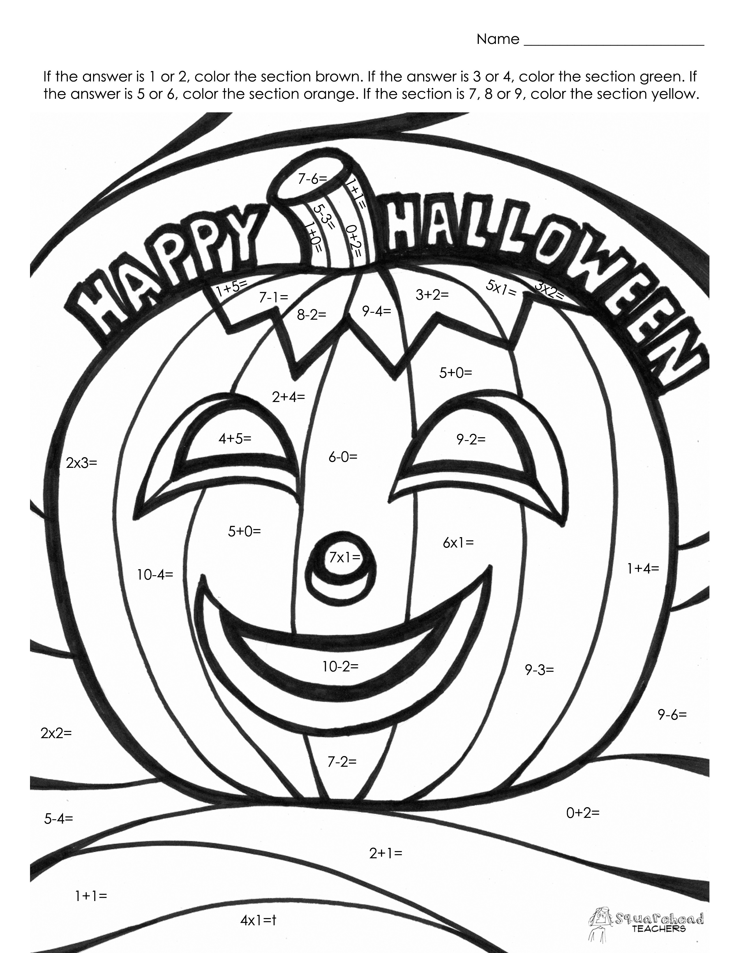 2550x3300 Urgent 2nd Grade Coloring Pages Halloween For Graders Copy