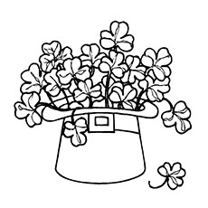 230x230 Top 20 Free Printable Four Leaf Clover Coloring Pages Online