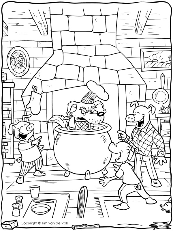 600x800 The Three Little Pigs Story Printable 3 Little Pigs Activities