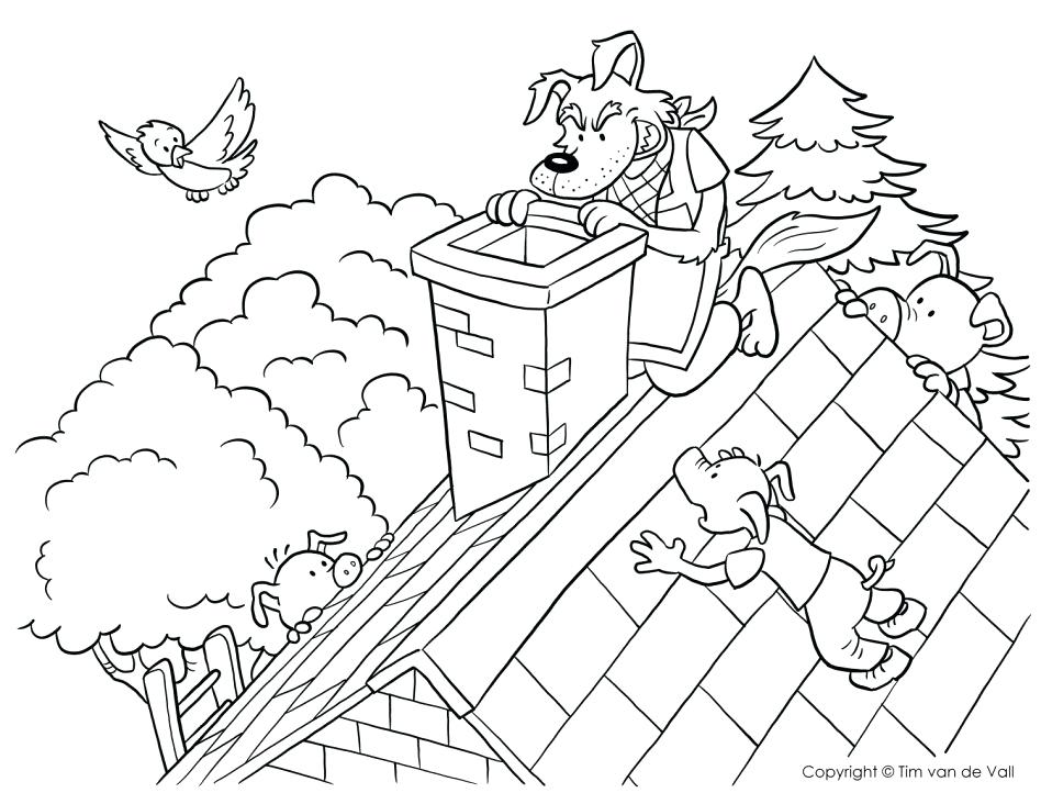 948x732 Three Little Pigs Coloring Pages Free Printable Coloring Three