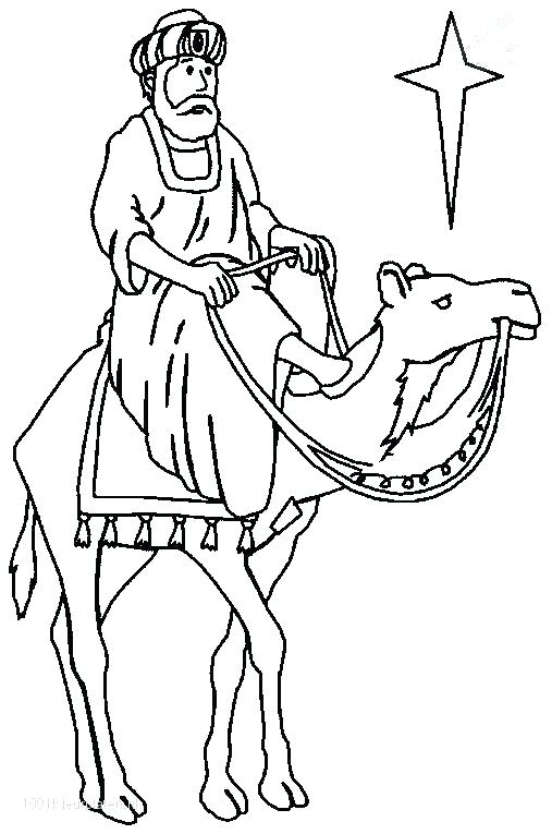507x765 Wise Men Coloring Pages Click To See Printable Version Of 3 Wise