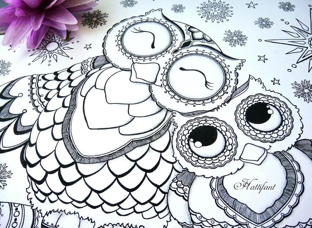1000x731 3d Coloring Pages Printable Merry Coloring Pages Printable Owl