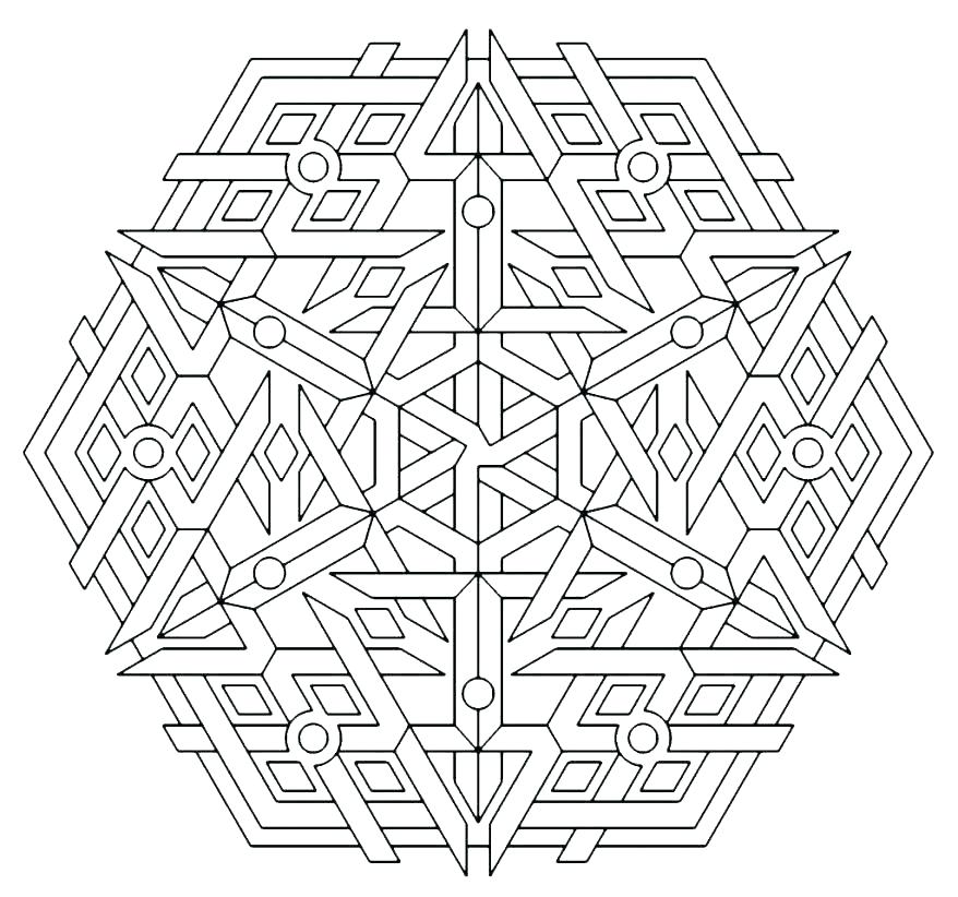878x822 Geometric Shapes Coloring Pages Shape Color Pages Geometric Shape
