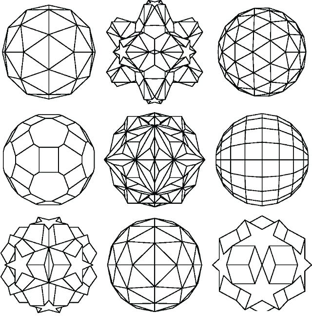640x679 Geometrical Design Coloring Pages Printable Geometric Coloring