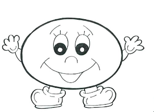 500x363 Shapes Coloring Page Coloring Pages For Preschoolers Fall