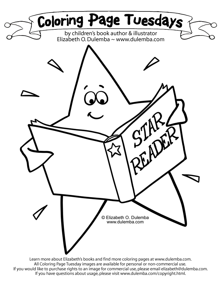 773x1000 Coloring Page Tuesday