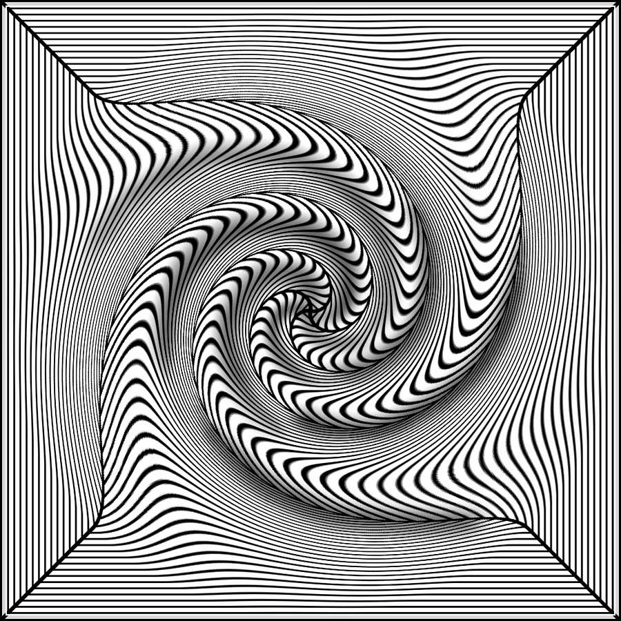 900x900 Inspirational Optical Illusion Coloring Pages For 3d