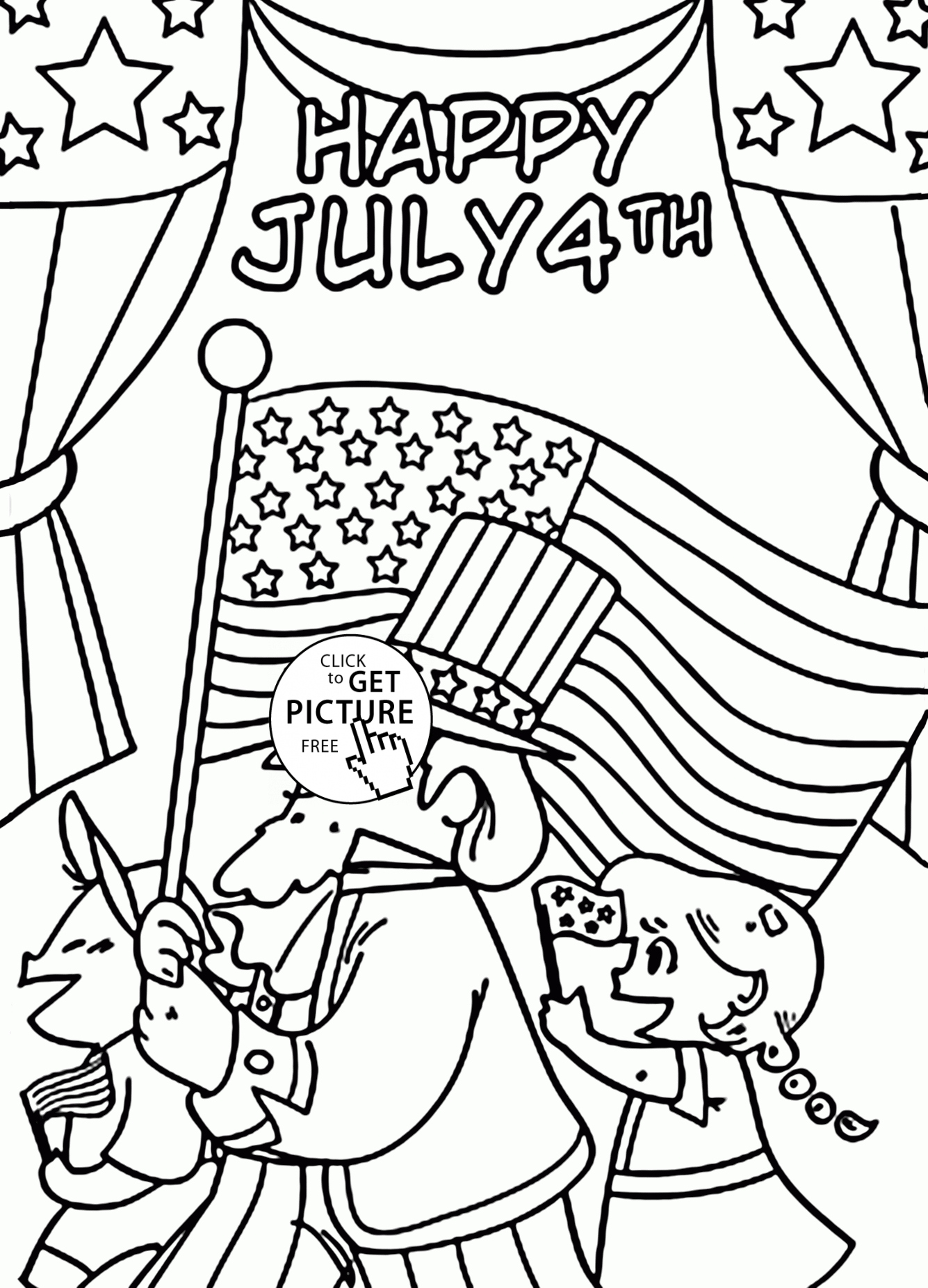 1335x1852 Fourth Of July Coloring Pages New Happy July 4 Coloring Pages