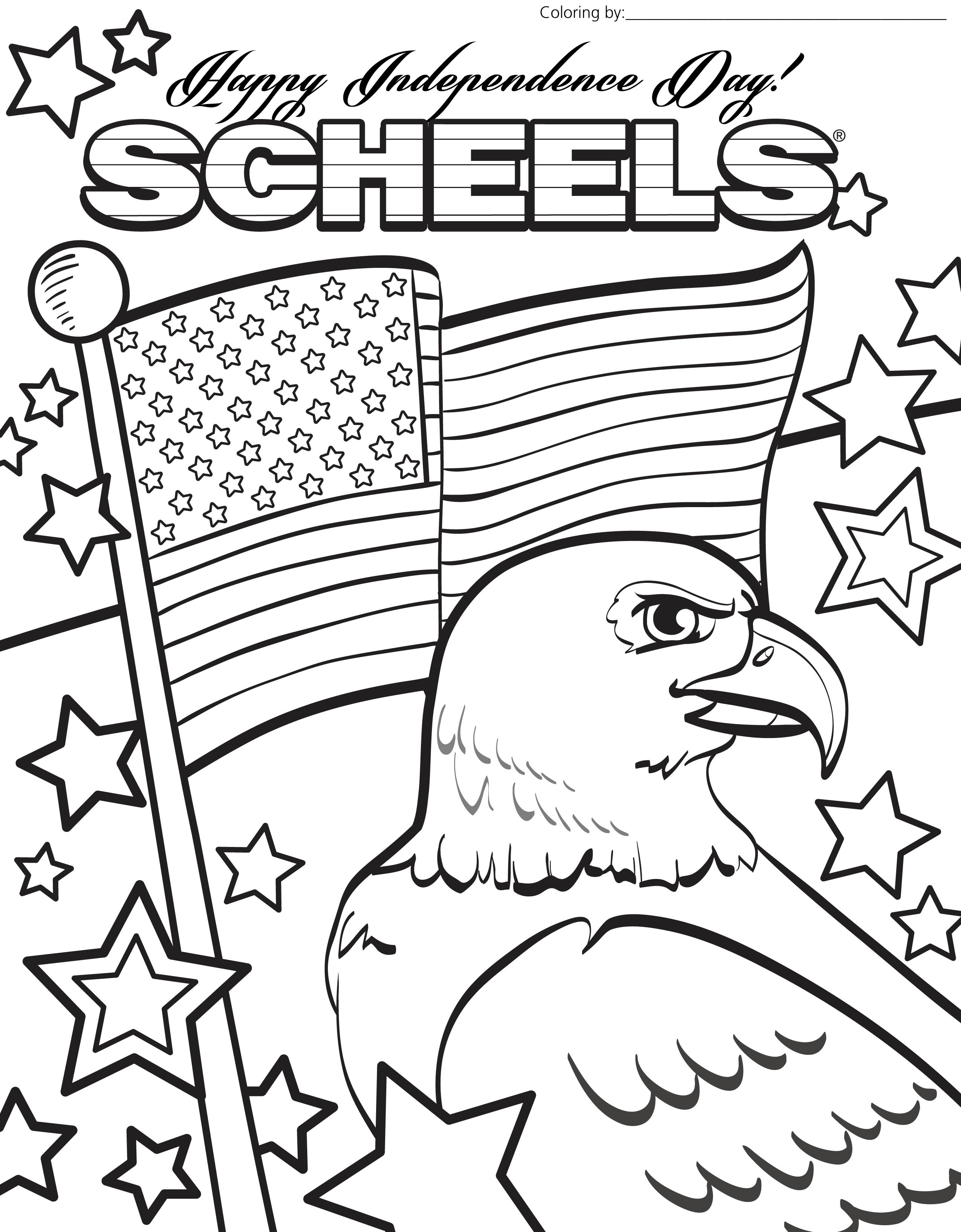 2550x3270 July 4 Coloring Pages 2408420