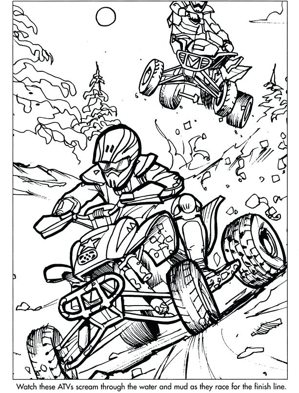 613x805 Four Wheeler Coloring Pages 4 Wheeler Coloring Pages Monster Truck