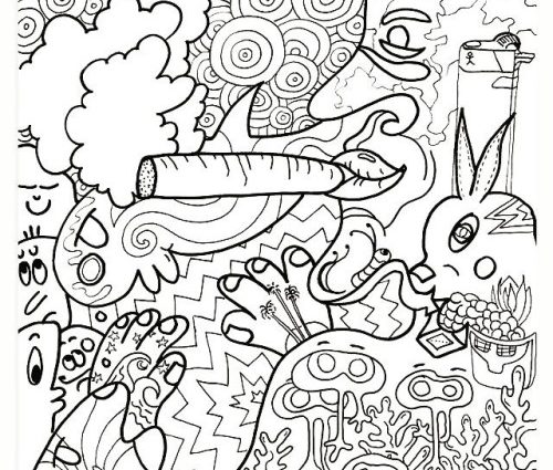 500x425 420 Coloring Pages 420 Coloring Pages Color Bros For Kids