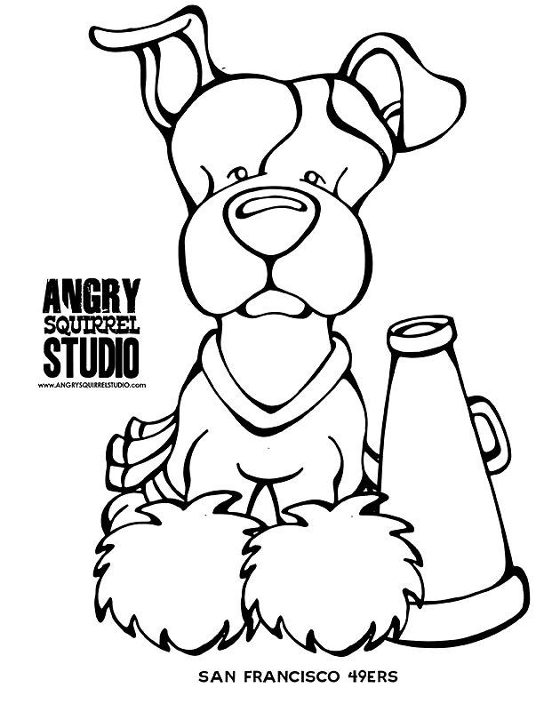 612x792 Amazing 49ers Coloring Page New Coloring Gallery
