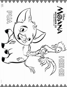 232x300 Print Moana Waialiki Disney Coloring Pages Free Printable Cartoons