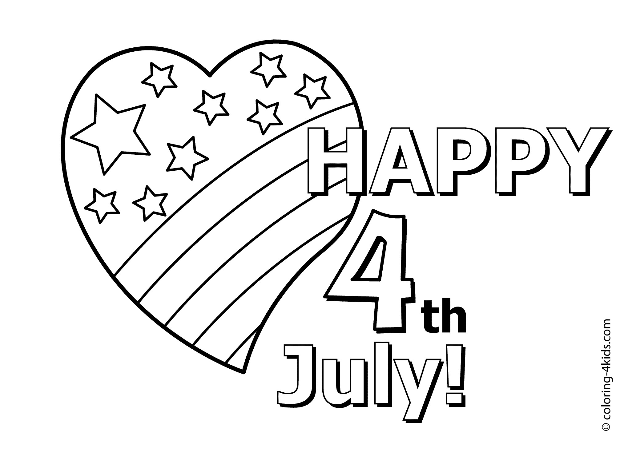 2079x1483 20 Inspirational 4th July Coloring Pages