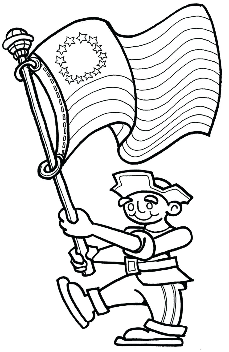 972x1497 Coloring Pages ~ Fourth Of July Coloring Pages Top Graphic 4th