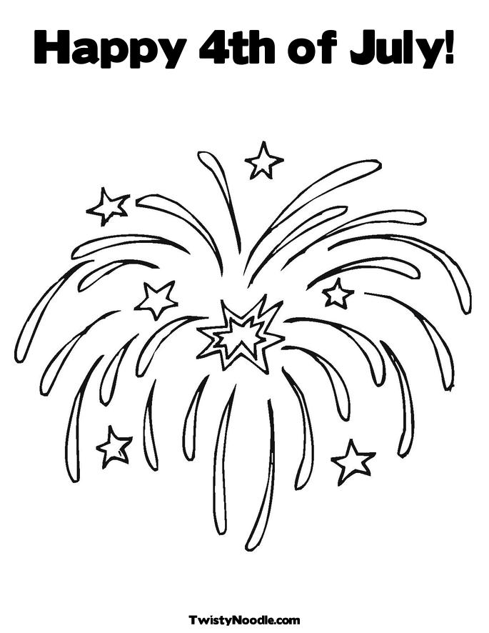 685x886 4th Of July Coloring Pages