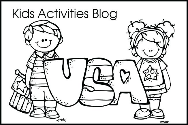 652x434 4th Of July Coloring Pages Toddlers Fourth Of Pictures