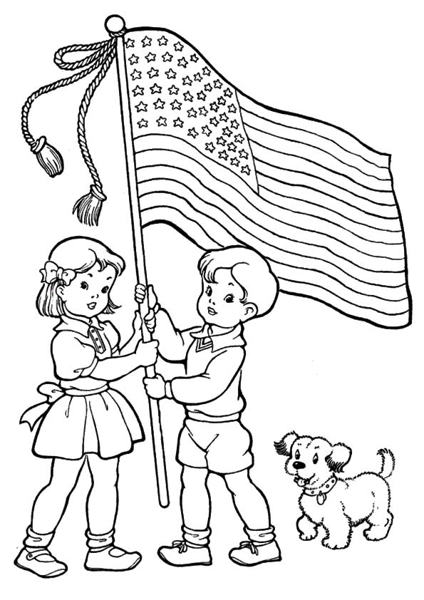 595x842 Happy 4th Of July Coloring Pages 2017