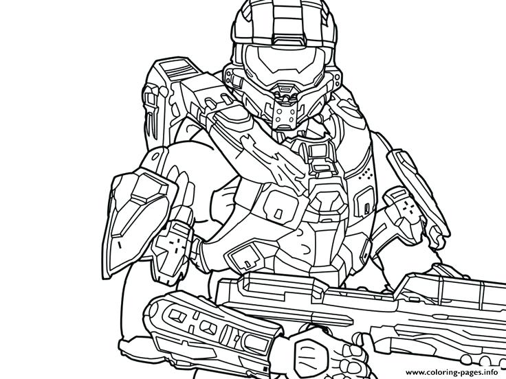 736x552 Halo 5 Coloring Page 9 Best Halo 5 4 3 Reach Coloring Pages Images