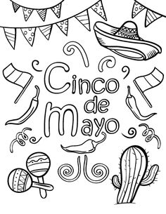236x305 Cinco De Mayo Coloring Pages Get This