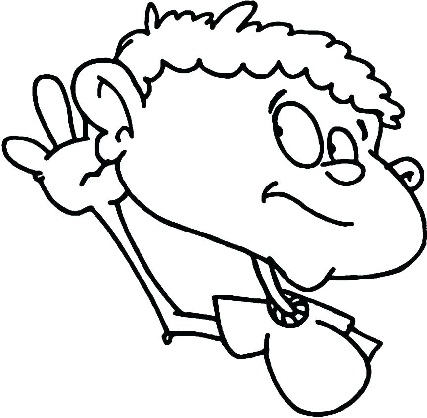 863x845 Astonishing 5 Senses Coloring Pages Five Senses Coloring Page 5