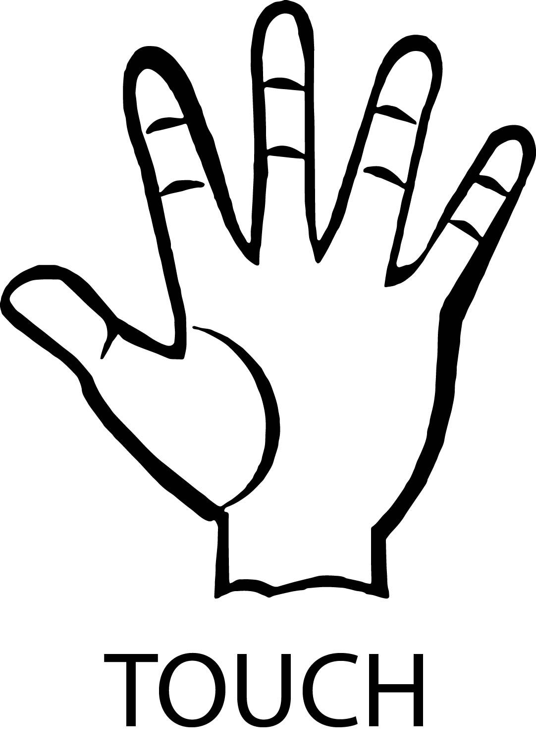 1082x1521 Awesome Senses For Kids Touch Hand Coloring Page Wecoloringpage