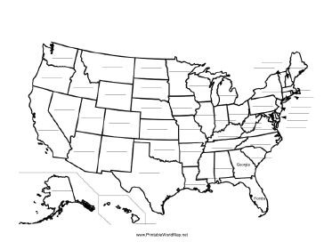 364x281 Us Map Coloring Page Inspirational States Coloring Pages