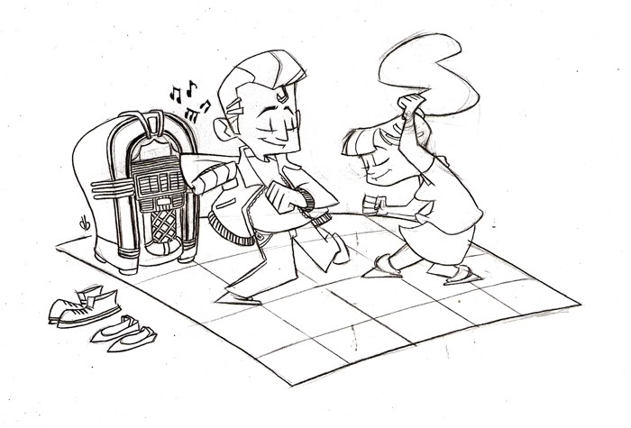 700x475 Disco 50 Years Coloring Page