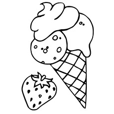 230x230 Top 25 Free Printable Ice Cream Coloring Pages Online