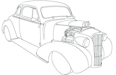 480x311 Chevy Coloring Pages Click To See Printable Version Of Coupe Hot
