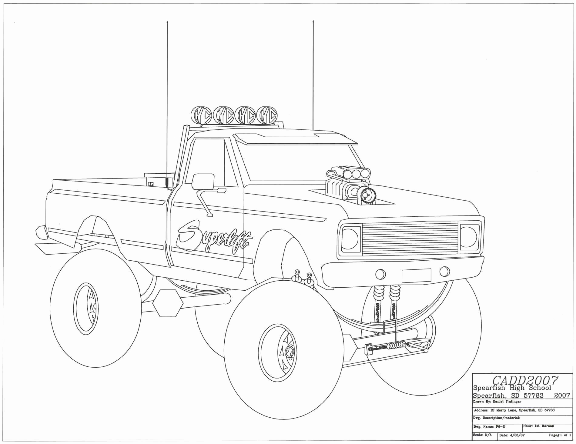 1900x1465 Color Mater The Tow Truck A Nice Coloring Page Of The Famous 57