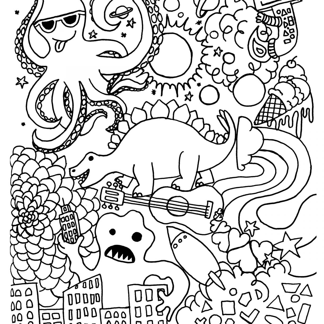 1224x1224 Coloringages For 4th Graders Math Worksheets Gradeage 5th Summer