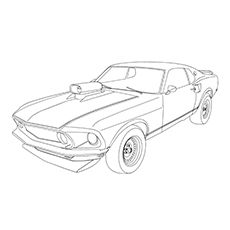 230x230 Printable Mustang Coloring Pages For Kids Cool2bkids Bible