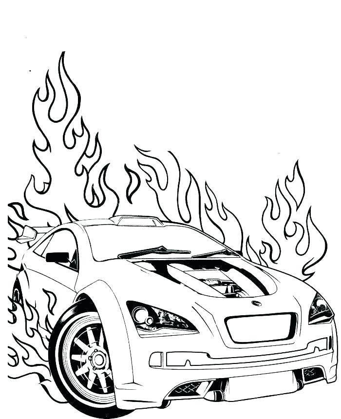 700x860 Camaro Coloring Page