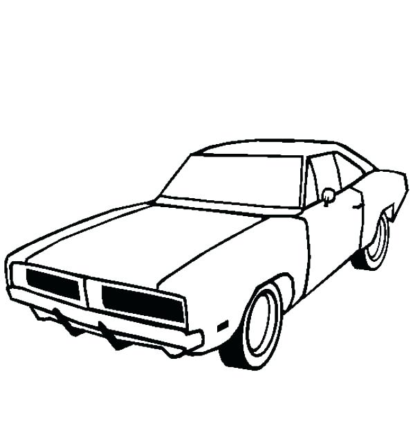 600x612 Dodge Charger Coloring Pages Coloring Page Dodge Dodge Charger Rt