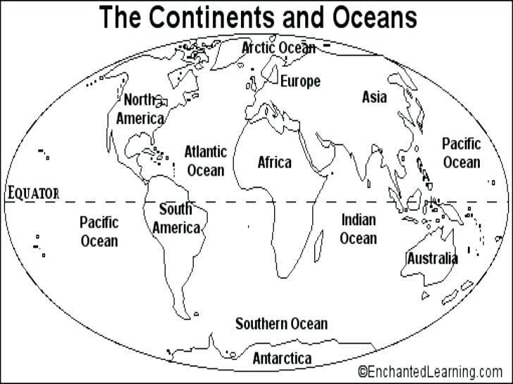 728x546 Continent Coloring Pages Continents Coloring Page Gallery