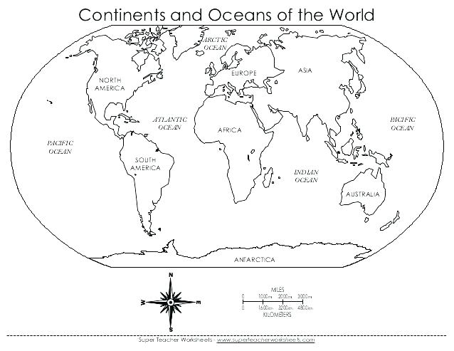 638x493 Continent Coloring Pages Map Coloring Page Printable Blank Map