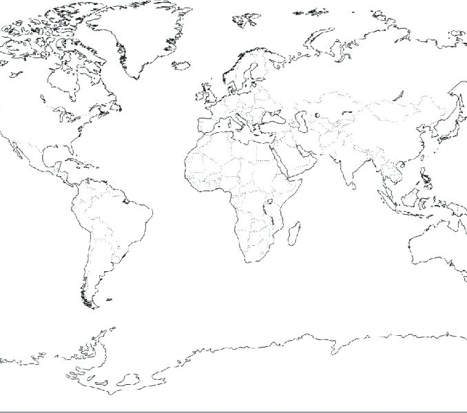 678x600 Continents Coloring Page Coloring 7 Continents Coloring Page