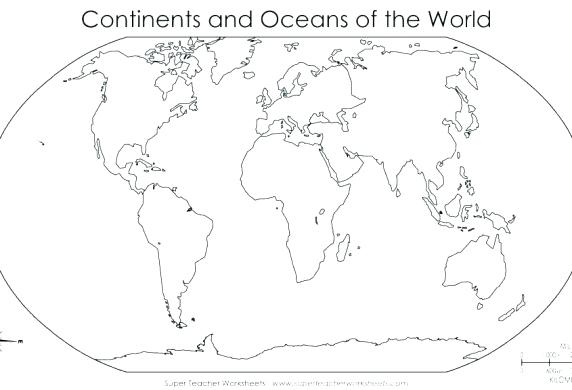 572x390 Continents Coloring Page Printable Continents To Cut Out As Well