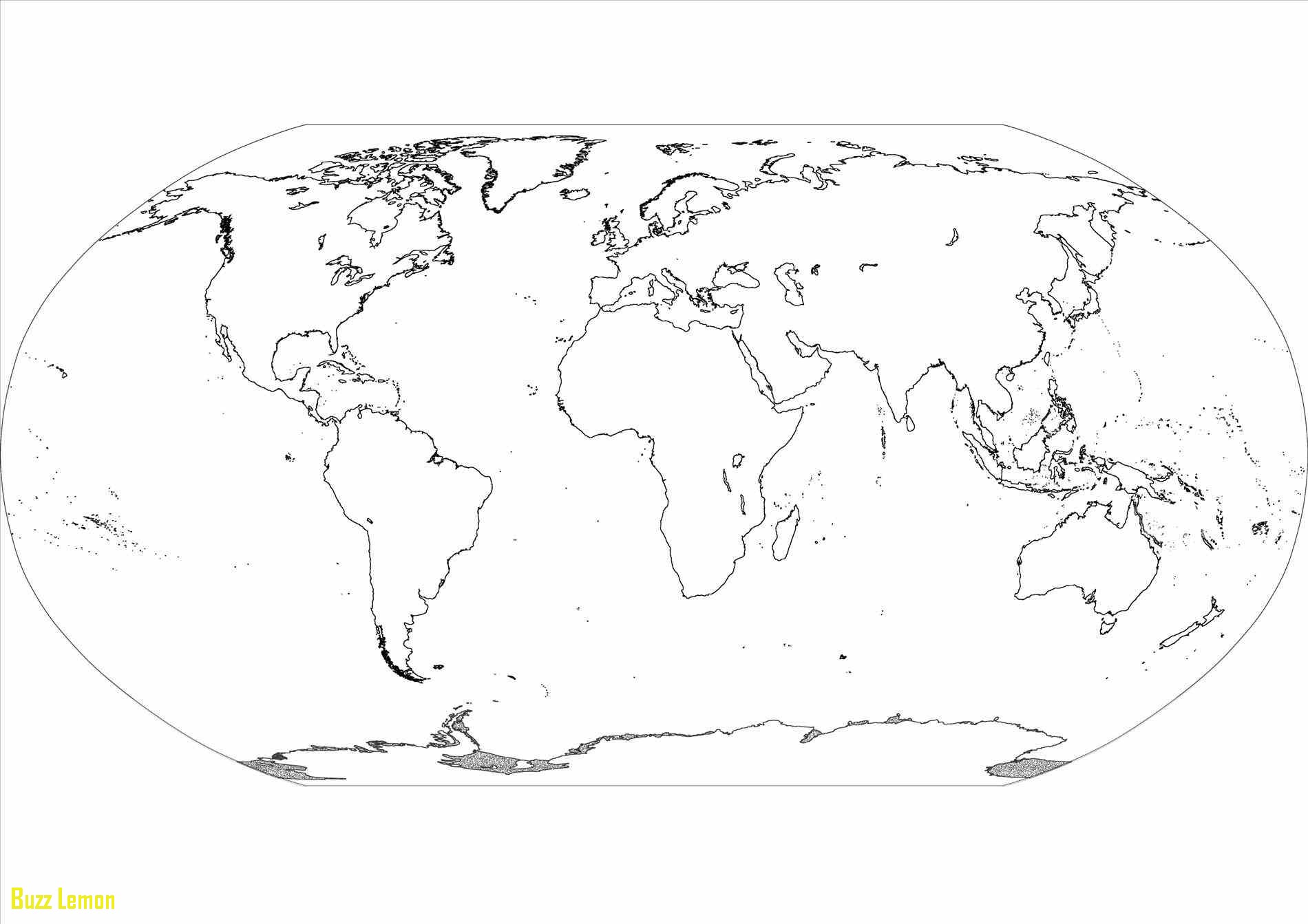1900x1343 7 Continents Map Coloring Page Unique Back Ppinewsco World Map