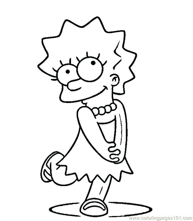 650x747 Best Of Simpson Coloring Pages Pictures Coloring Page Free