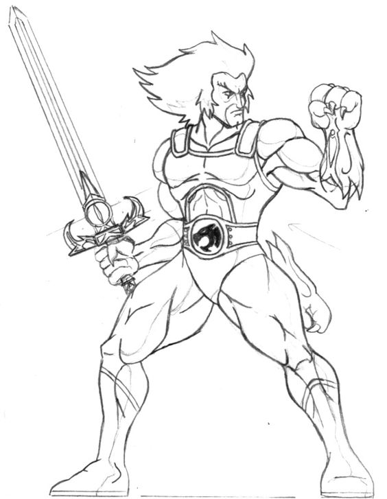 564x727 Thundercats Coloring Pages Print Thundercats Coloring Pages