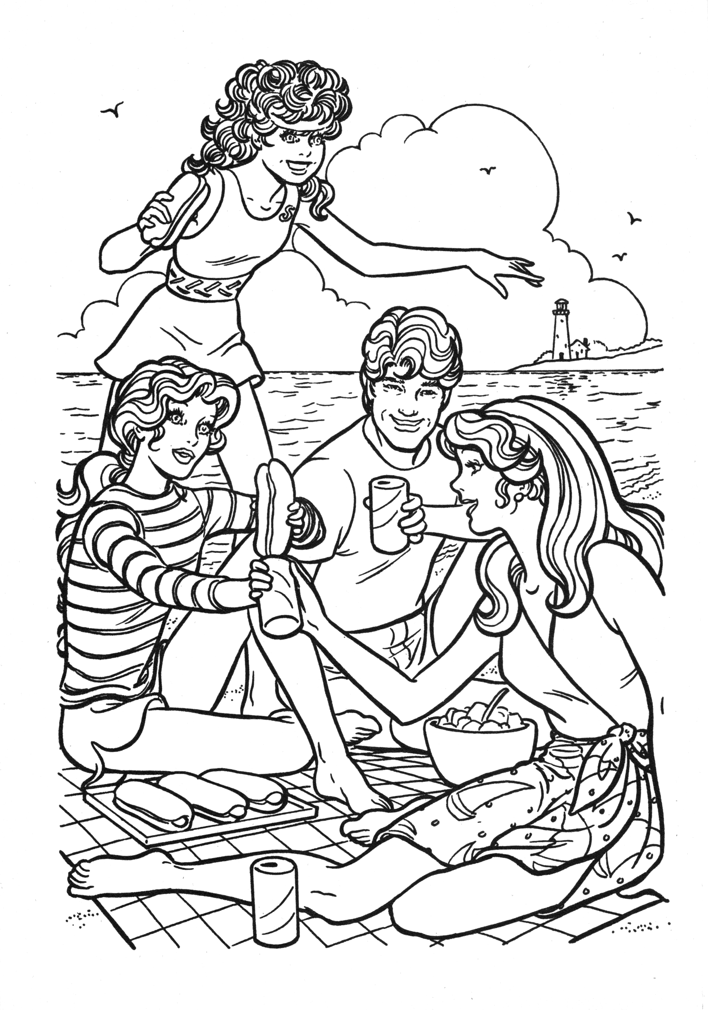 2281x3255 Barbie Coloring Pages 80's Barbie Coloring Pages Kids Coloring Pages