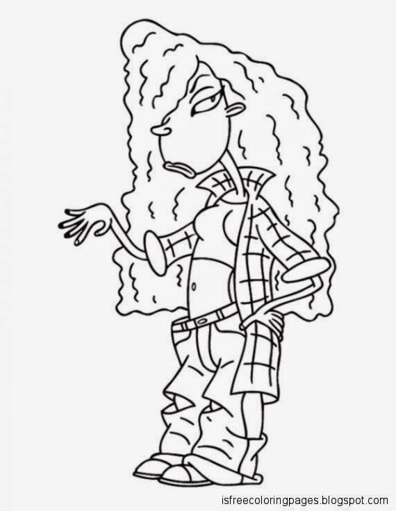 570x736 The Wild Thornberrys Coloring Pages Free Coloring Pages